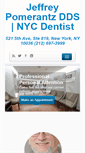 Mobile Screenshot of jeffreympomerantzdmd.com